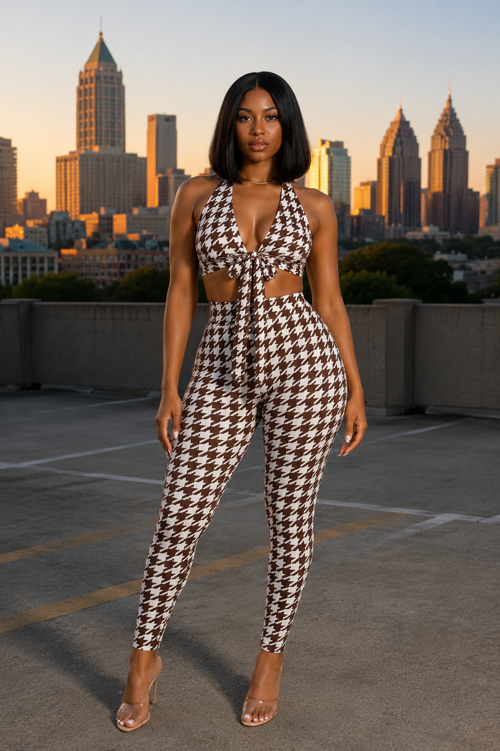 Atlanta Houndstooth Chic Set