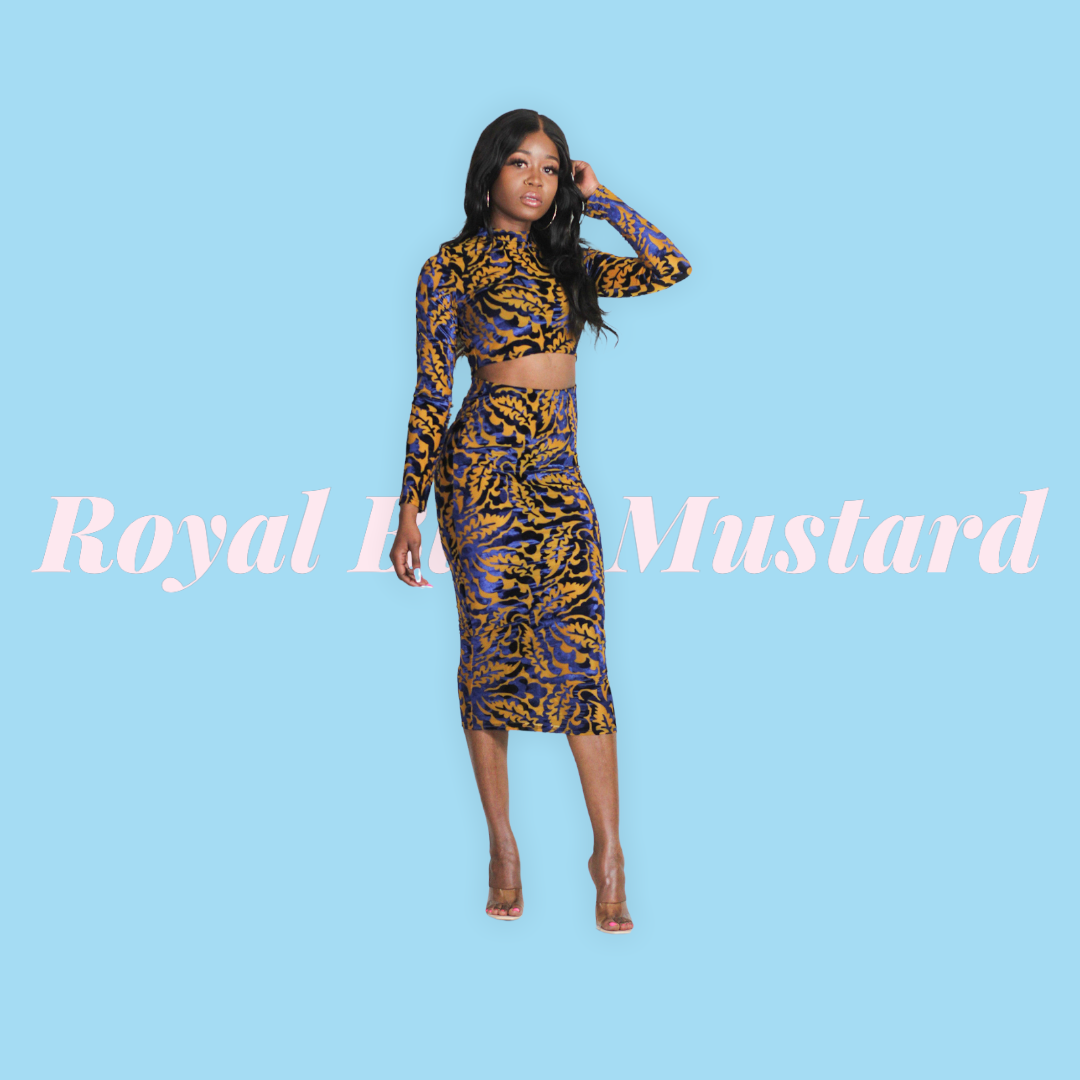 Royal Blue Mustard