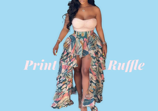 Print Ruffle